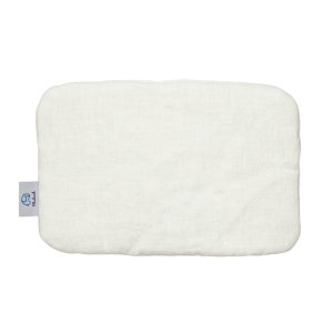 Poduszka lniana dla dziecka | 20x30 cm | biała