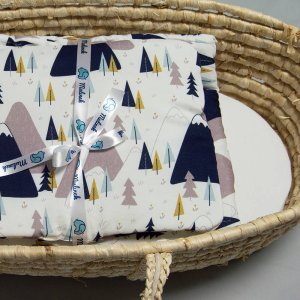 Pościel dziecięca bambusowa 75x100 Mountain Adventure