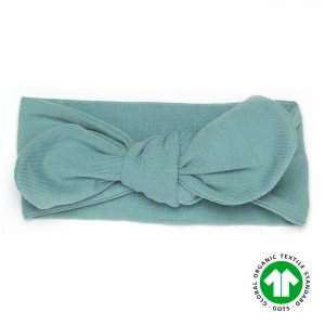 Opaska niemowlęca jersey GOTS 0-3 mc patynowa