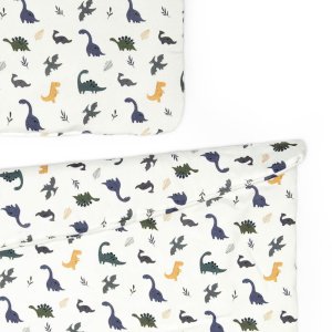Komplet pościeli bambusowej 75x100 Happy Dino