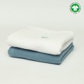 Muślinowe pieluszki GOTS 50x50cm GOTS biała - jeans