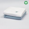Pieluszki muślinowe w kolorze białym i baby blue