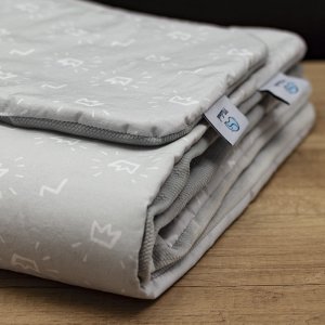 Pościel dla dzieci velvet Royal Gray 60x70