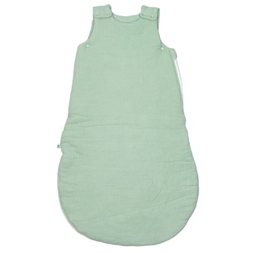 Śpiworek muślinowy dla dziecka | 0-12 mc | 1.5 TOG | mięta