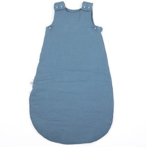 Śpiworek muślinowy na lato | 0-12 mc | 1.0 TOG | jeans