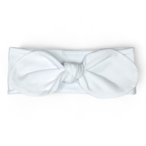 Opaska pin-up niemowlęca jersey | 0-3 mc | biała
