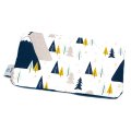 poduszka płaska Mountain Adventure 20cm x 30cm granatowa