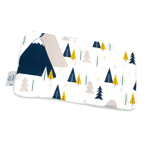 poduszka płaska velvet Mountain Adventure 20cm x 30cm szara
