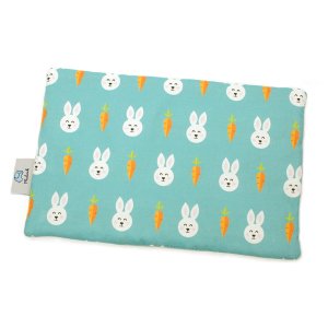 Poduszka Velvet płaska dla niemowląt Bunny 20x30