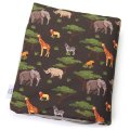kołderka velvet dla niemowlaka wild safari 60x70cm