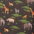 seria kolekcja Wild Safari dzikie zwierzęta słoń lew hiena żyrafa nosorożec