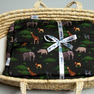 Pościel dla dziecka bambusowa z wypełnieniem 75x100 Wild Safari