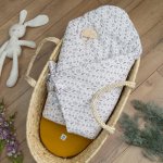 Rożek niemowlęcy bambusowy Magic Garden + płaska poduszka